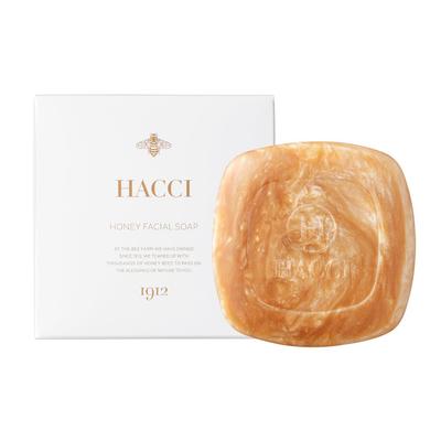 HACCI Honey Facial Cleansing Soap 120g Moisturizing Dry Skin Contains or More Honey Cosmetics Award Winner 10%