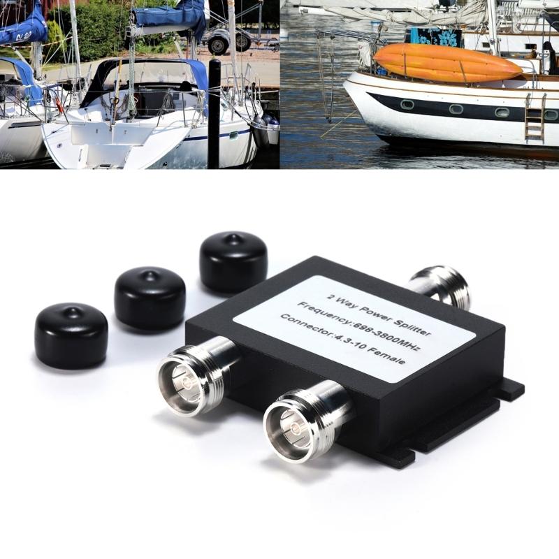 Wideband Microstrip Power Splitter 50W for Wireless Communication Systems with Mini DIN Interface and IP65 Protection