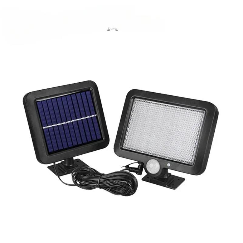 LED Solar Lights Split Wall Lamp Motion Sensor Sunlight Light 3 Mode Outdoor Waterproof Emergency Street Garden Security Light