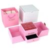 Automatic Pop-up Rose Gift Box Portable Jewelry Box Jewelry Storage Display Case  Proposal Surprise