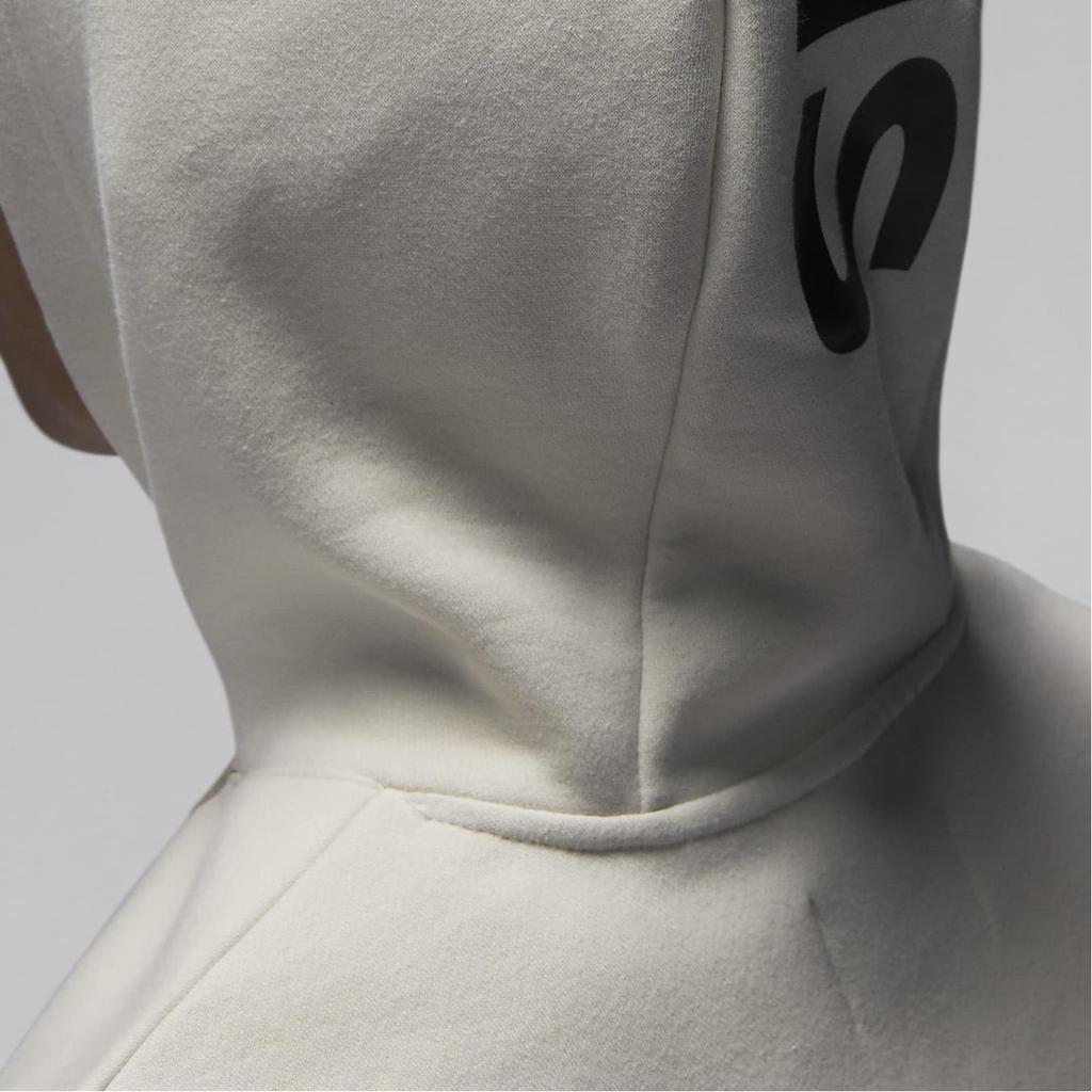 Jordan X PSG SS24 Logo Fleece Hoodie Men Tops Light-Bone DZ2924-072