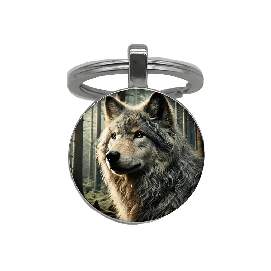 Classic Dog Keychain Alloy Retro Style Gift For Friends And Family