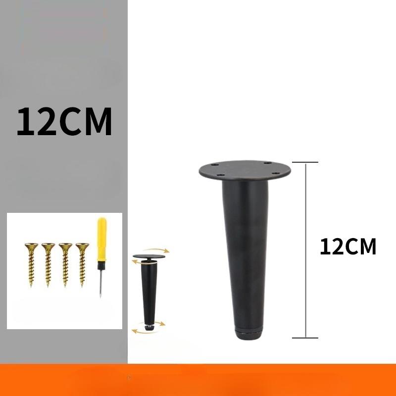 

Metal Furniture Legs Sharp Cone Shape Table Sofa Bedside TV Cabinet Stand Riser Support Home Decoration Accessories