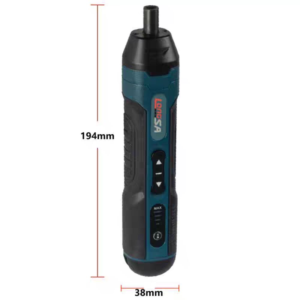 Mini Size Electric Screwdriver 1300mAh Rechargeable Power Drill Cordless with LED Light Repair Tools Home Maintenance