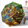Magic Adventure Oz Folding umbrella durable Portable printing Sun umbrella Gift