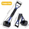 KJEHOME Pelle Ramasse-Crottes Pliable pour Chien et Chat Pet Long Manche Pooper Scooper - Noir &amp; Pourpre (Bleu) Ble SAC DE PROPRETE