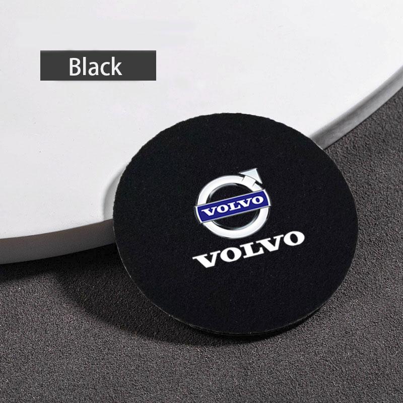 

Car Decorative Felt Pad Dustproof Car Mat Water Cup Coaster for Volvo xc60 s60 v40 v50 v60 s80 s40 c30 awd c70 s40 s60 s80 s90