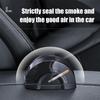 Car Door Ashtray Portable Cigarette Holder with Lid Removable Liner Ashtray