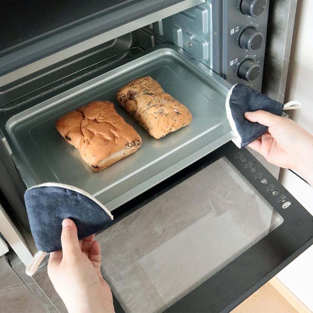 2PCS Washable Mini Pot Hat Cotton Pot Handle Gloves Anti-Scalding Pot Hat  Hot Dishes Protection