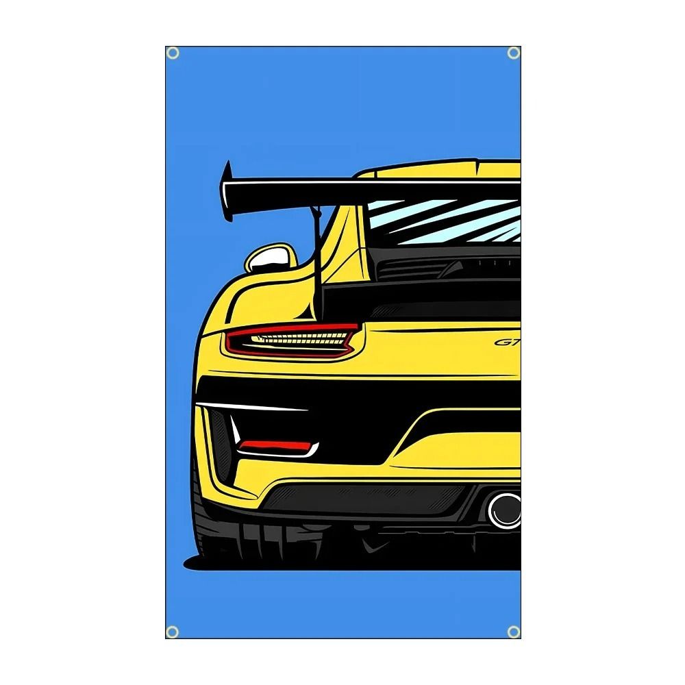 JDM Racing Cars Polyester Wall Plaque Auto Decor Gift