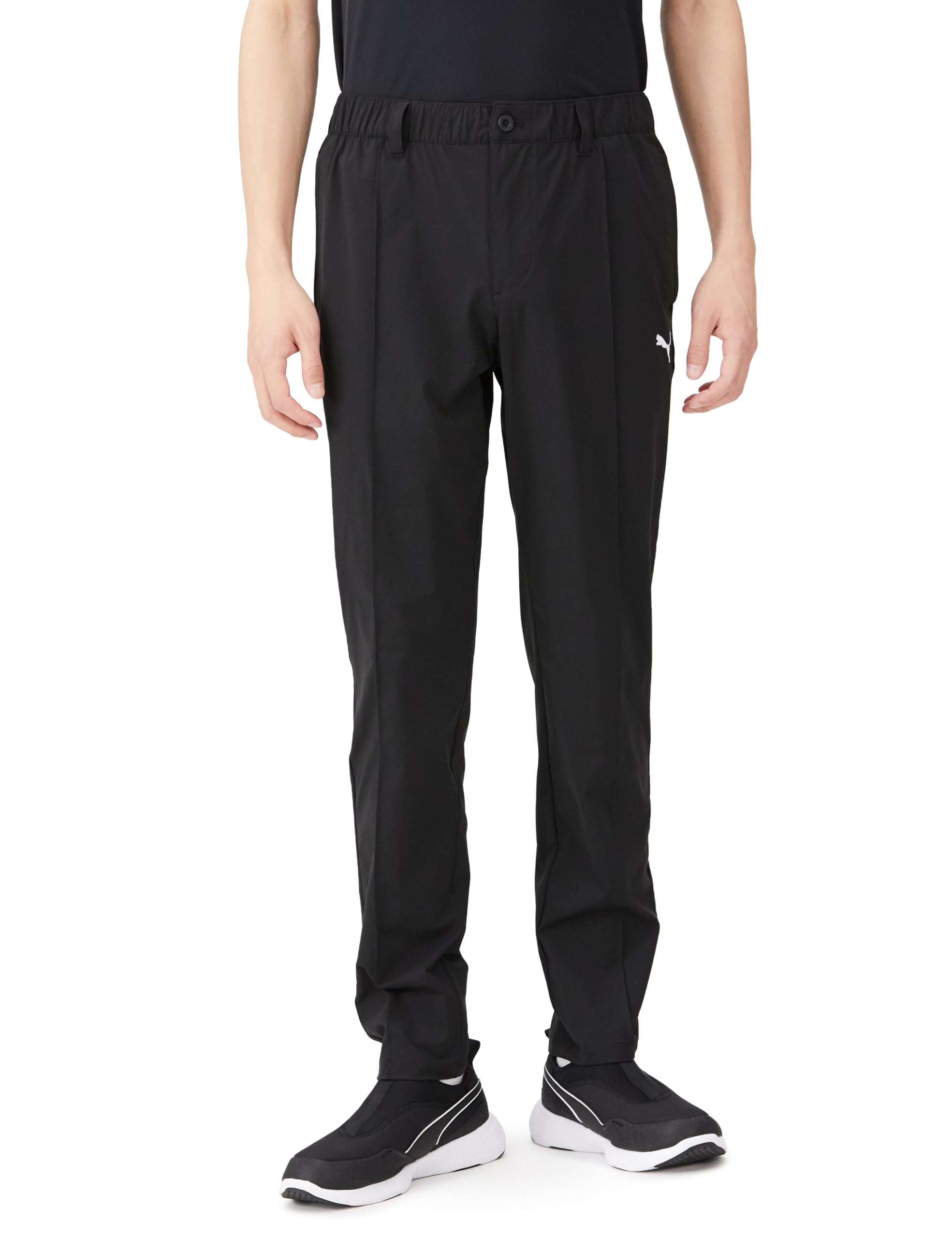 

Long Pants Sweat Jersey PCPC Knit Full Length Straight Pants 680684 24 Color Black [PUMA] Men s Fall/Winter (01)