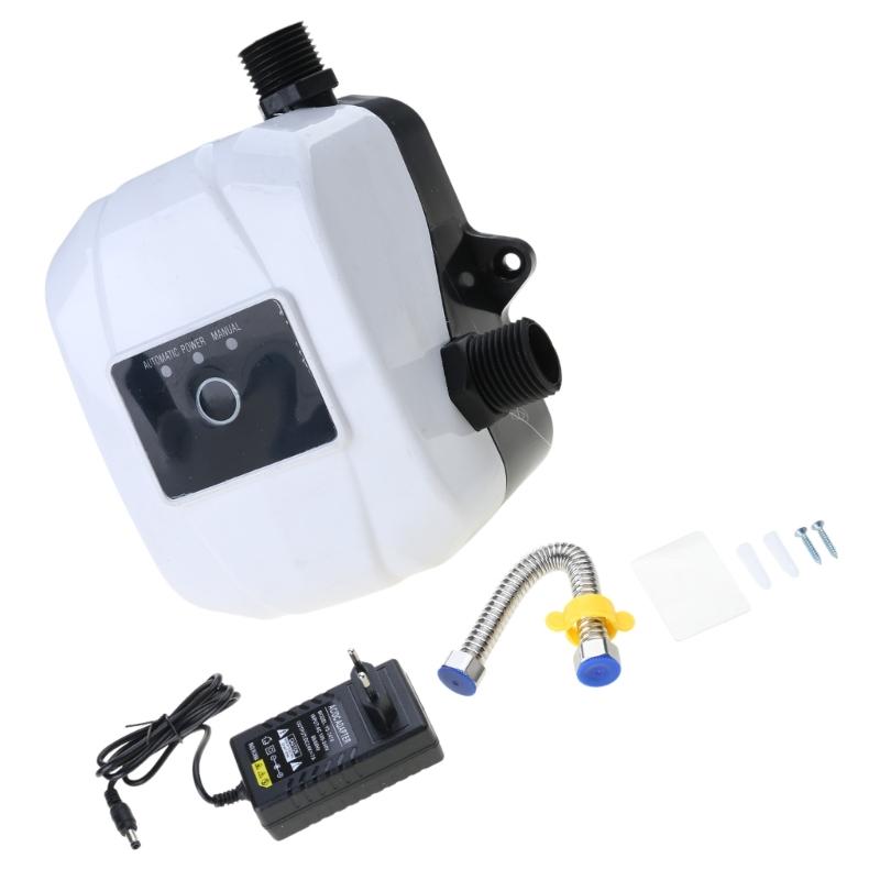 Quiet Operate Auto Booster Pump 24V Water Pressure Pump with Overheat Protections Plastic Pumps for Homes & Villas