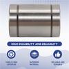 A20F-LM25UU 25mmx40mmx59mm Doppelseitige Gummidichtung Linearlager-Kugellagerbuchse
