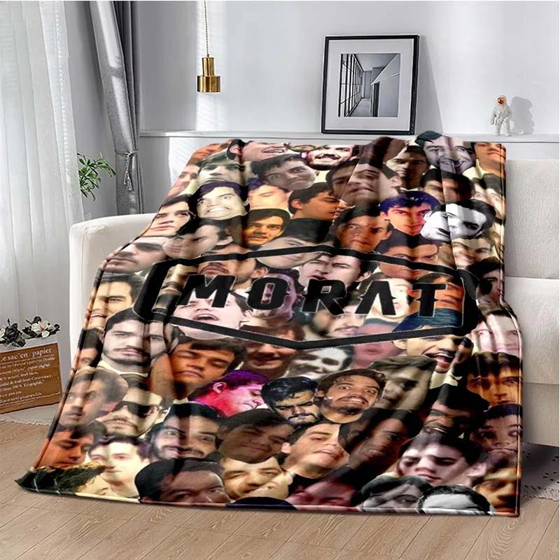 Morat Music Band Printed Flannel Blanket Soft Autumn and Winter Warm Plush Throw Blanket Adult Bedroom Sofa Bed Picnic Blanket