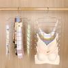 Multi-Layered Sports Vest Bra Scarf Storage Hook Creative Design Metal Clothes Hanger for Adult Underwear Storage Organization