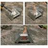 Outdoor Camping Alcohol Stove Camping Portable Solid Alcohol Stove German Folding Stove Card Stove Foldable Alcohol Stove