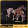 Realistic Wild Horse Action Figure Plaything - Collector-Worthy Animales Miniature Children-Friendly Perfect Present for Animal Lovers