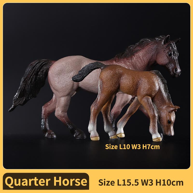 Realistic Wild Horse Action Figure Plaything - Collector-Worthy Animales Miniature Children-Friendly Perfect Present for Animal Lovers