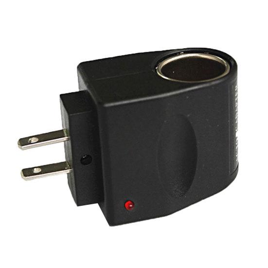 Ac 90V-240V To 12V Car Cigarette Lighter Power Adapter Converter Eu/Us Plug