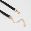 Tooxika Glass Diamond Temperament Double Layer Collarbone Chain Retro Short Personalised Necklace