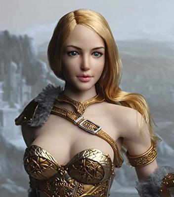 Scale SUPER DUCK Junior Beautiful Girl Sexy Asian Beautiful Female Head for Action Figures and Clothes Not [TOYBARJAPAN] 1/6 SDH011-D (body Included)