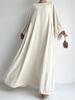 2025 New Middle Eastern Muslim Women's Simple Abaya Dress