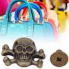 20PCS DIY 15mm Punk Skull with Bone Rivet Gothic Ornaments   Luggage Accessories