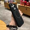 Applicable to iPhone11Promax fine ring magnetic suction liquid silicone mobile phone case Apple 11 solid color all-inclusive protective case