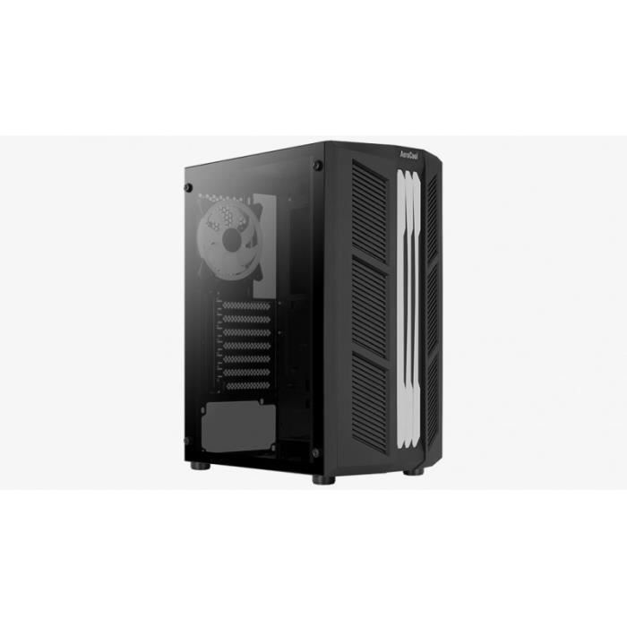 Aerocool Midi-Tower ATX Aerocool Prime RGB mit Sichtfenster (schwarz)