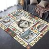 2025 New Husky Dog Carpet Rug for Living Room Bedroom Home Sofa Decoration,Kids play Non-slip Floor Mat61