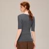 Tuhuang Women's Pure Wool Off-Shoulder Sweater