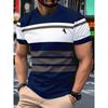 Men's Casual T-shirt - Lightweight Polyester~machine Washable for Outdoor Commuting and Vacation