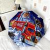 Christmas Gift Halloween Theme Bear Truck Coca Cola umbrella is suitable for all seasons, including home travel and outdoor activities Y15