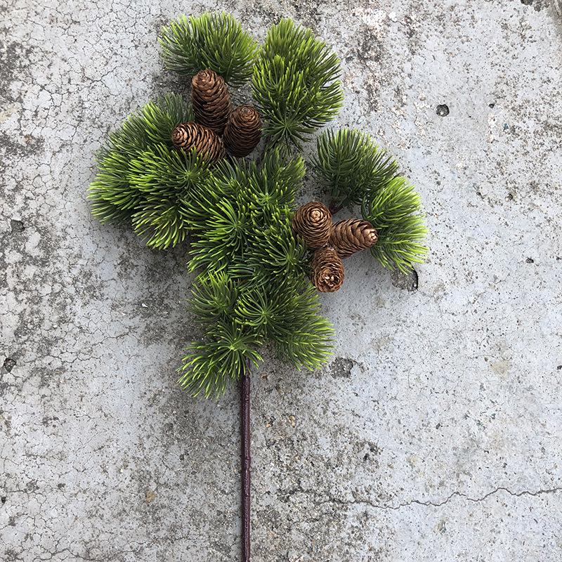 Pine Needle Juniper Artificial Bonsai with Dried and Plastic Pine Leaves