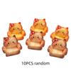 10/40PCS Cartoon DIY resin accessories accessories 3D sofa cat head cream rubber hair clip shoe buckle pendant accessories