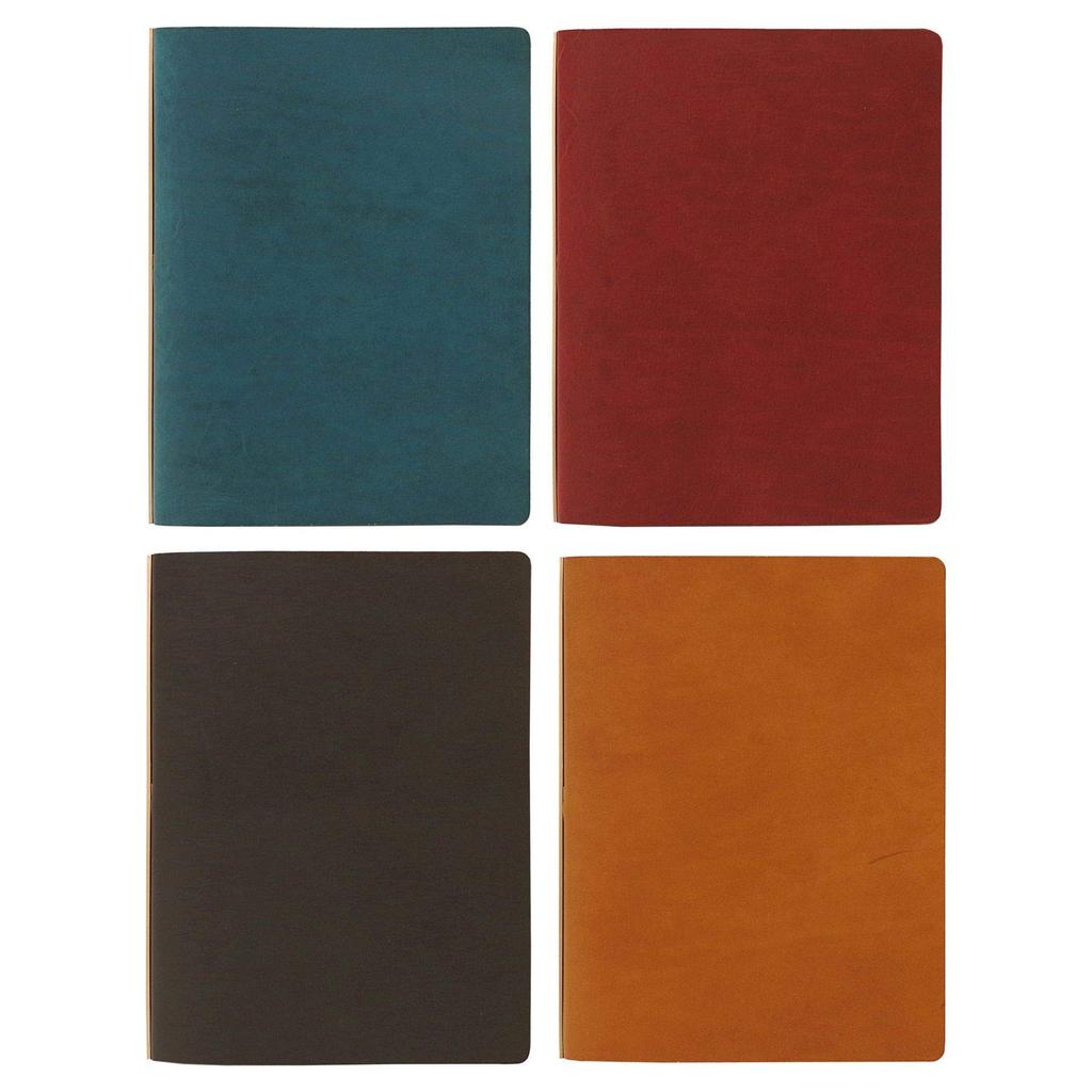 System Notebook Plotter A5 Size LiscioLiscio 11mm [Black] Leather Binder