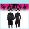 Kpop Demon Hunters Saja Boys Cosplay Costume With Air Layer Fabric For Gaming And Anime Role Play