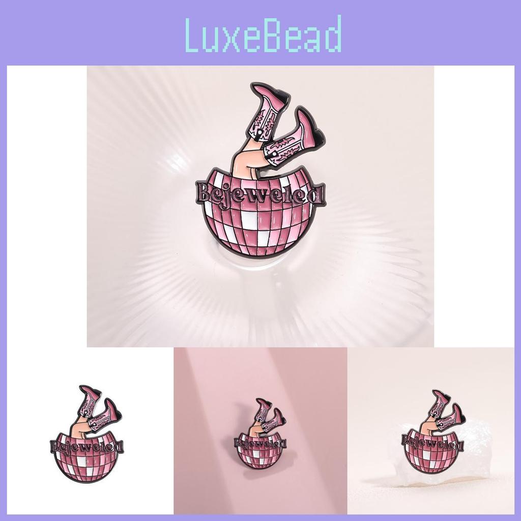 Swift Taylor Inspired Music Badge Brooch Stunning Glittery Boot Design Fans For