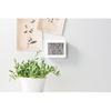 Marutatsu Temperature Humidity Meter Clock Digital Simple Easy Read Large Numbers Magnet Refrigerator Wall Mount See Heat Stroke Prevention White 78