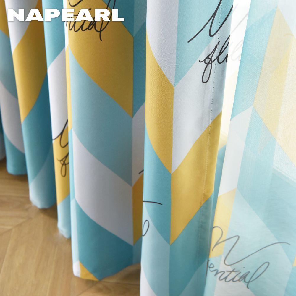 1 buc Perdele opace NAPEARL 70-80% Perdele cu model diamant în stil nordic pentru dormitor, sufragerie, fereastră balcon pentru decor acasă