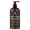 Firming Body Massage Oil with Collagen & Stem Cell: Smooths Cellulite, Improves Skin Texture. Refreshing Aromatherapy for Full Body.
