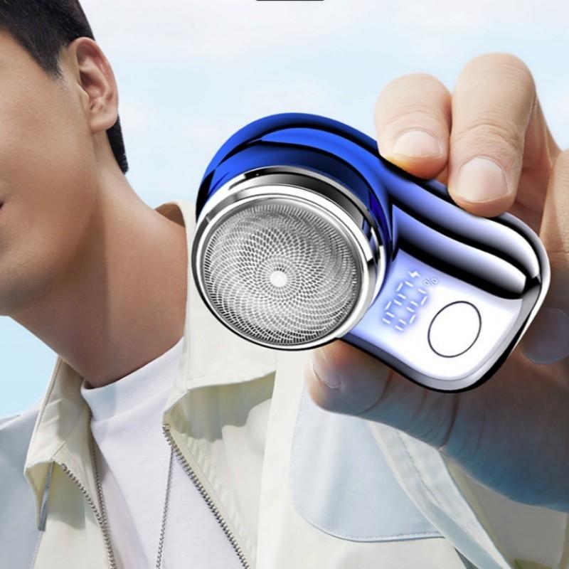 Battery Digital Display Shaver Electric Mini Portable Water Washing Shaver