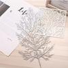 4Pcs Plastic Tree Texture Stencils Painting Tree Branches Stencils Painting On Wood Arts Crafts Scrapbooking DIY Etched Dies