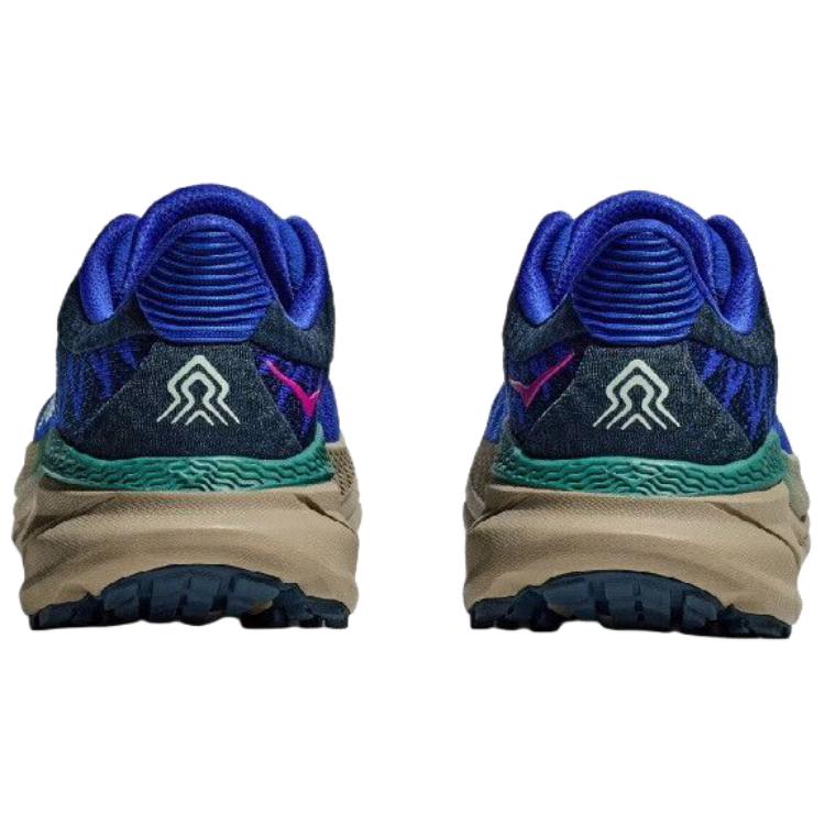 Hoka One One Challenger 7 Comfortable Soft Slip Resistant Durable Low Top Trail Running Shoes Men sneaker Blue 1134499-UNC