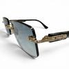 Great Sunglasses DEEP II Black Mens Used