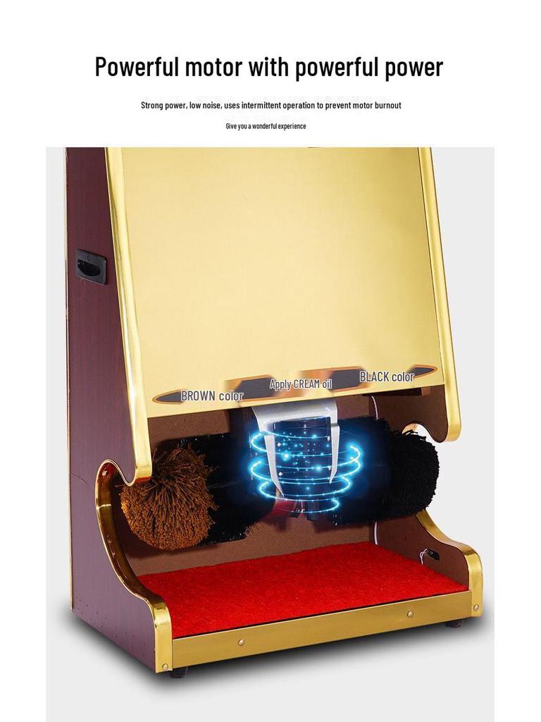 2025 Smart Electric Shoe Polisher: Automatic Sensor Cleaner for Household & Hotel Use