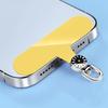 360° Rotatable Phone Lanyard Gasket Hanging Cord Tpr Metal Phone Patch Metal Ultra Thin Phone Card Clip Replacement