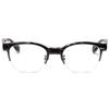 Glasses Frame 2 50 Size Gray Sasa Yohji Yamamoto Yamamoto Toothpick Made in Japan [Yohji Yamamoto] 19-0079
