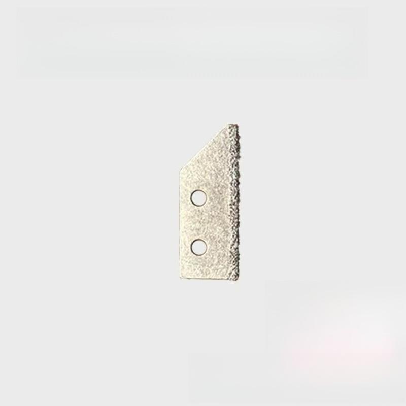 

1Pc Tile Grout Cleaning and Sealing Agent Application Tool - Cement Notched Grout Scraper Seam Clearing Knife [Blade]