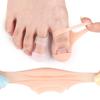 2pcs Toe Separator Finger Protector Applicator Corn Callus Remover Bunion Corrector Pedicure Tools Pain Relief Tube Foot Care